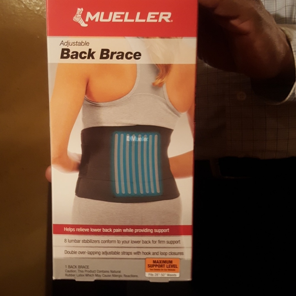 MUELLER ADJUSTABLE BACK BRACE